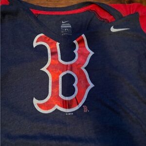 Nike Kids Blue and Red Graphic Jersey